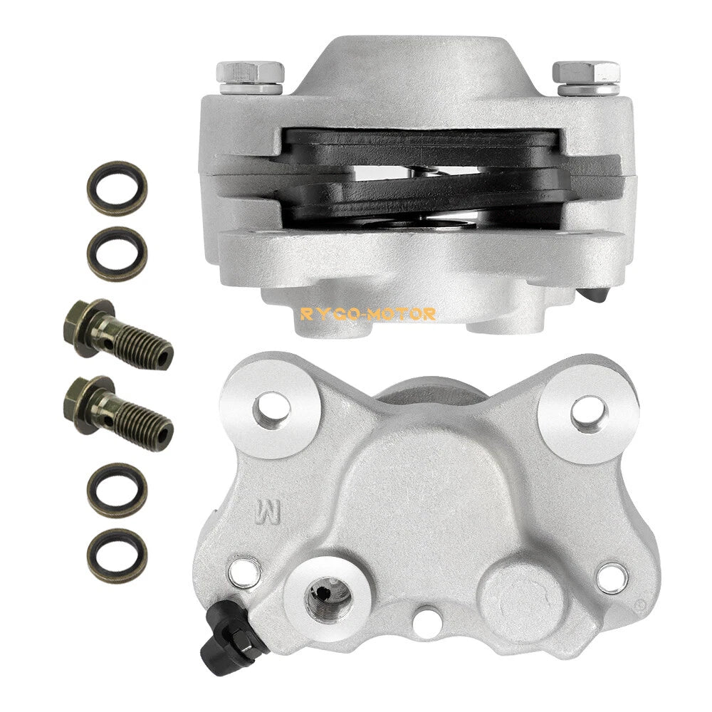 Front Left Right Brake Caliper w/Pads for Arctic Cat ATV 250-500 (2000-2023)