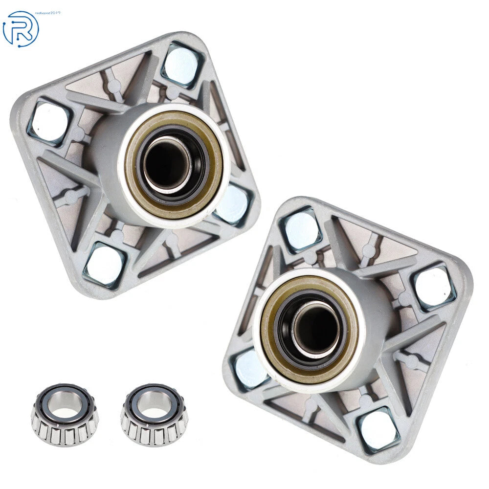 2X Front Wheel Hub Kit Bearing Seals for Club Car DS (1982-2002)