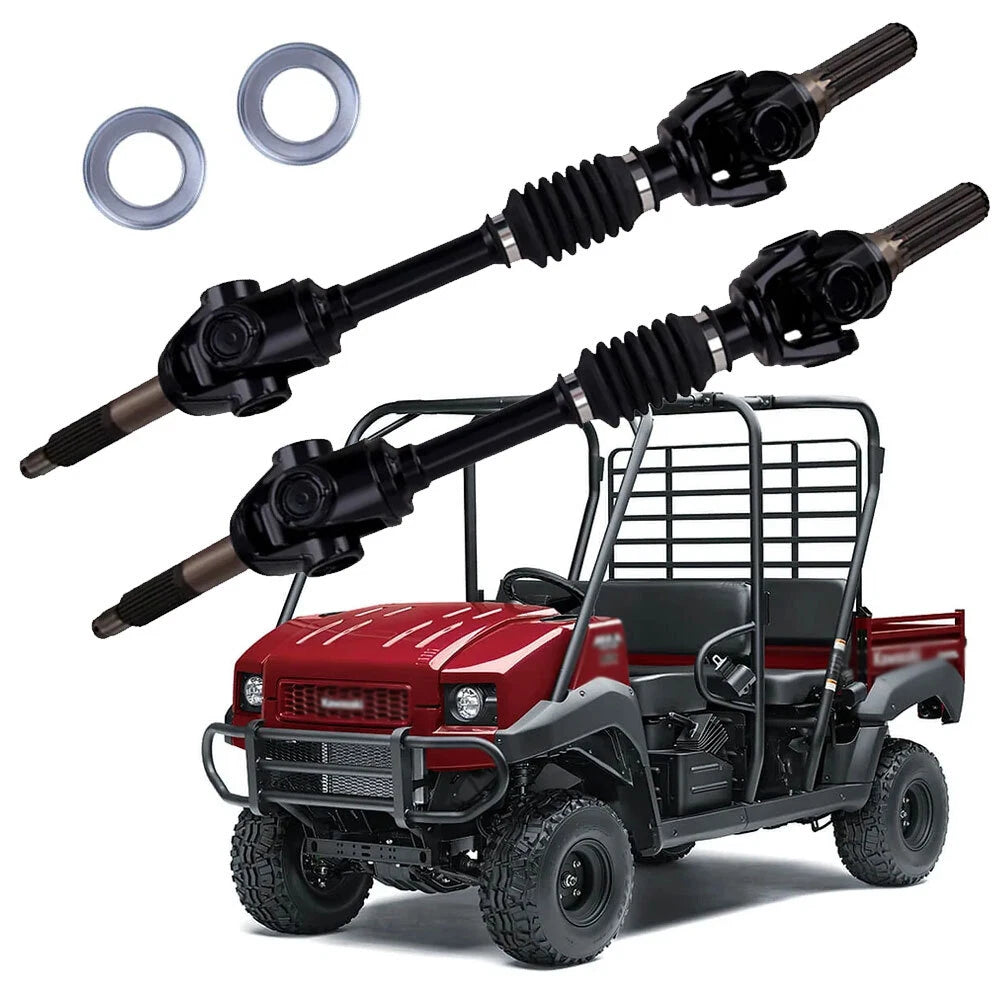 2 Complete Rear Axle Drive Shaft for Kawasaki Mule 3010 (1993)