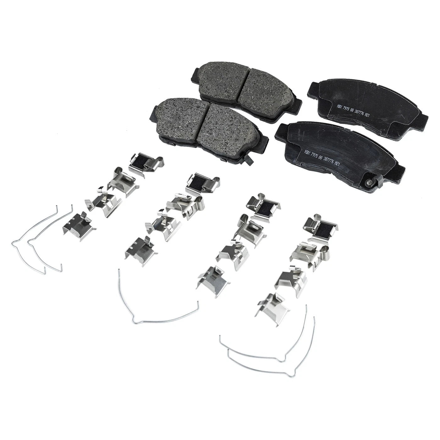 Brake Disc Rotors and Pads Kit for Toyota Corolla, Geo Prizm (1993–1995)