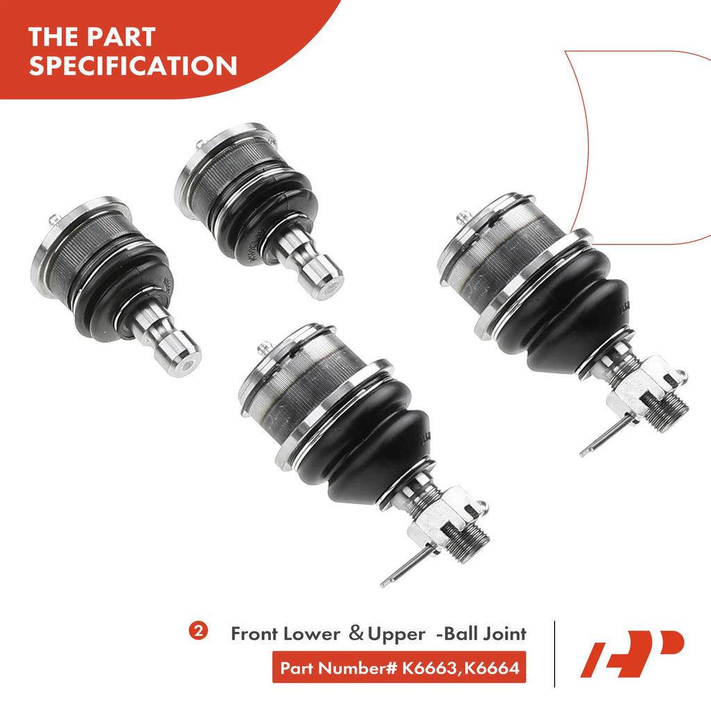Set of 12 Control Arms with Ball Joints for GMC Chevy