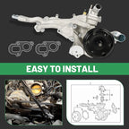 Water Pump with Thermostat for Chevy Silverado 1500 GMC Sierra Cadillac CTS (2014–2020)