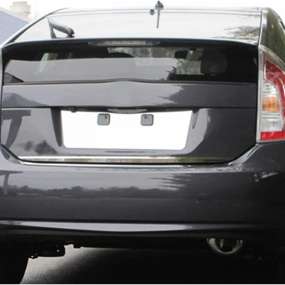 License Plate Bezel Luxury Stainless Steel Replacement for Toyota Prius (2010–2015)