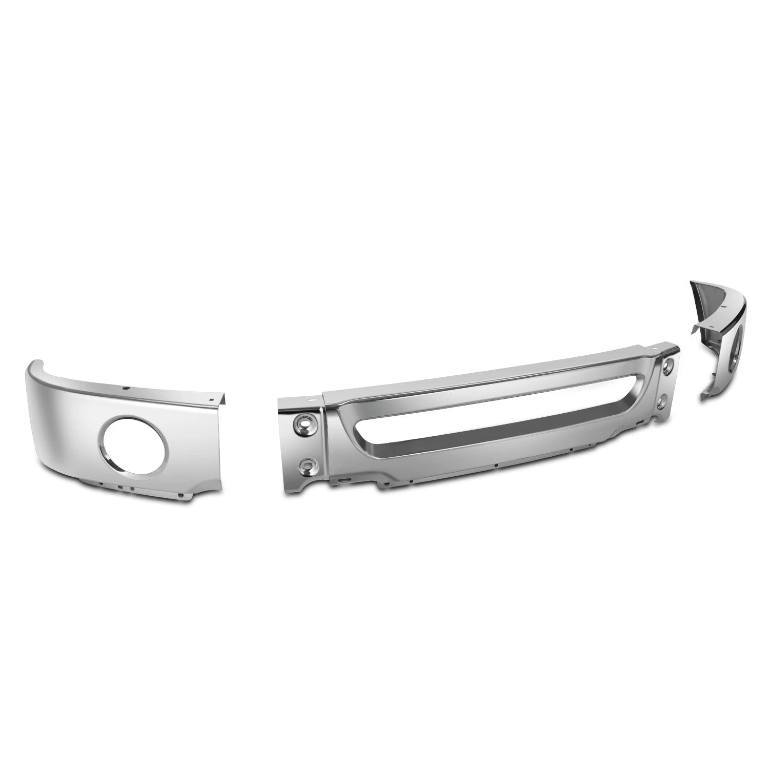 Polished Chrome Front Bumper Face Bar for Ford F-150 (2006–2008)