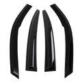 Window Visor Window Deflector Set for Honda Accord 2008-2012 4Door Sedan Black