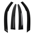 Window Visor Window Deflector Set for Honda Accord 2008-2012 4Door Sedan Black