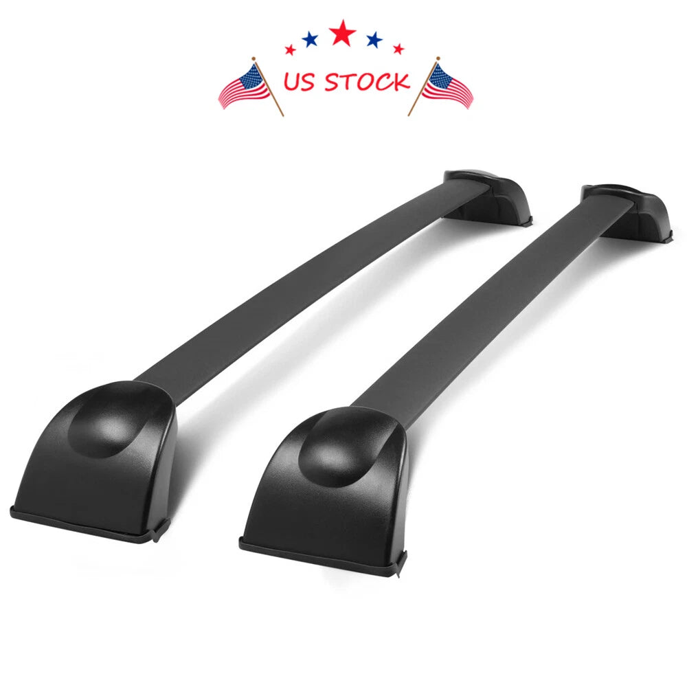 Set of 2 Roof Rail Cross Bar Cargo Carrier for Mazda CX-7 (2007–2012)