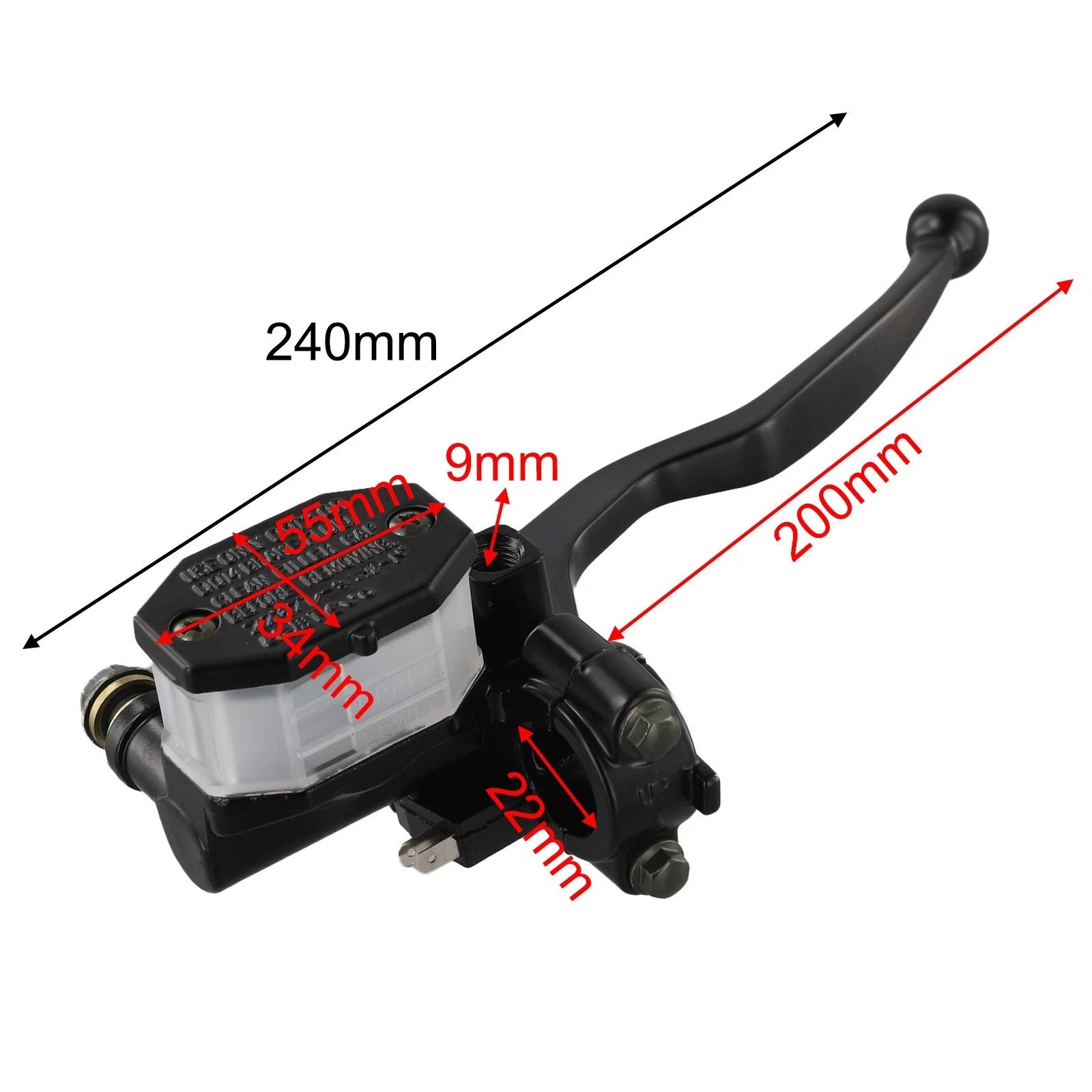 Replacement Front Right Brake Lever for Suzuki GS125 GN125