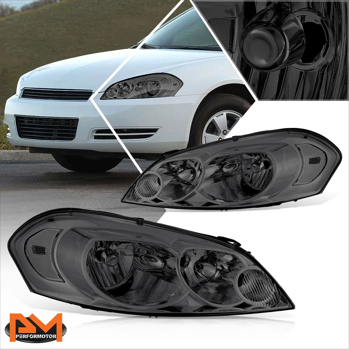 HID Projector Headlights for Dodge Challenger (2008–2014) Black Housing