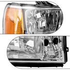 Pair Headlight Assemblies for GMC Sierra 1500 2500HD 3500HD (2007-2013)