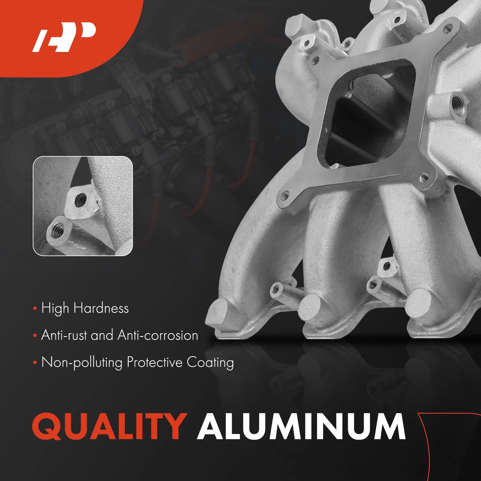 Single Plane Carb Intake Manifold for GM LS Gen III IV LS3/L92 (2007–2013)