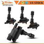 Set of 4 Ignition Coils for Mazda Miata L4 1.8L (1990–2005)