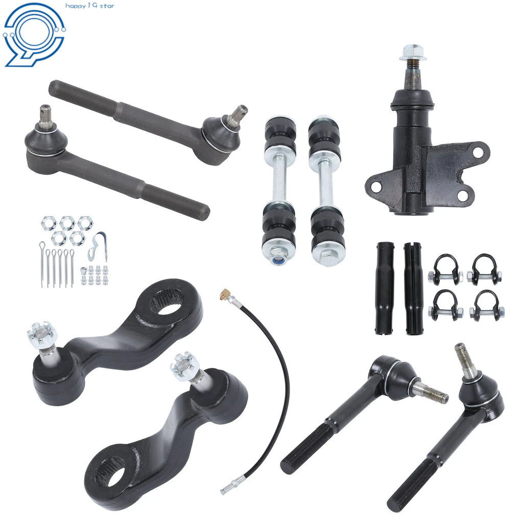 Set of 4 Front Tie Rods and Sway Bar Kit for Chevrolet C1500 (1993–1999)