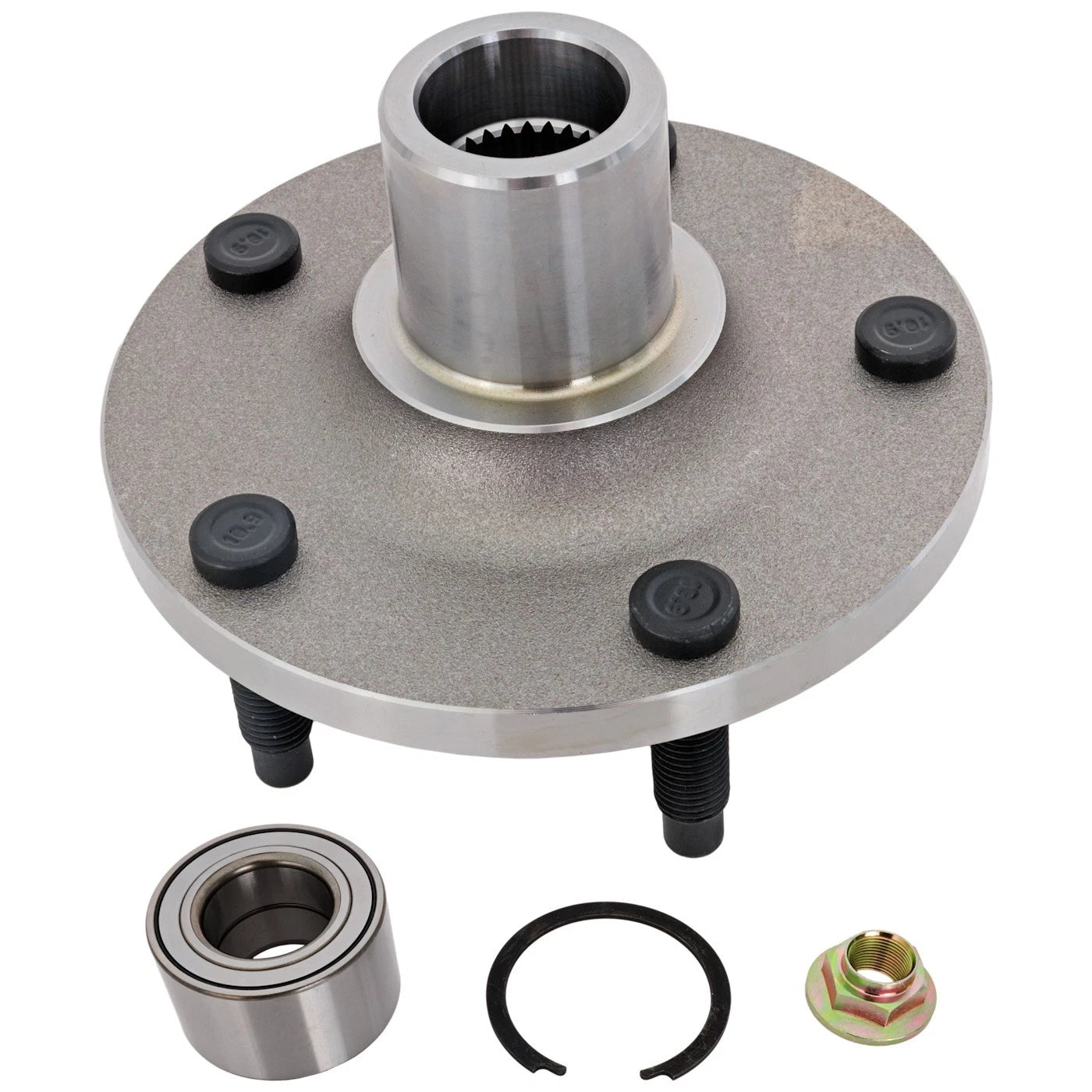 Wheel Hubs for Ford Escape (2001–2012) Front & Rear with ABS Ring 4WD