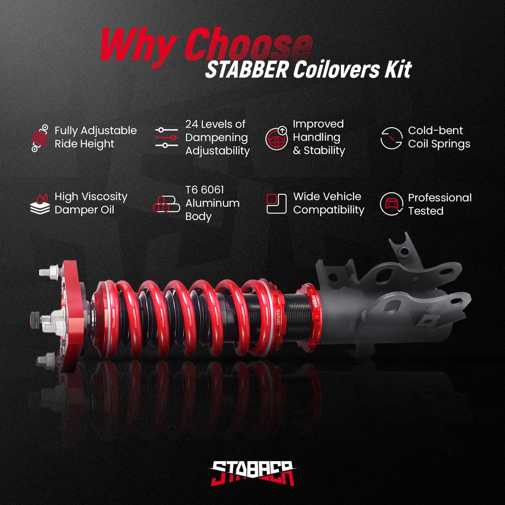 Adjustable Coilovers for Honda Civic Si Coupe/Sedan (2014–2015)