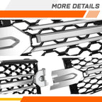 Badgeless Honeycomb Mesh Front Grille for Chevrolet Silverado 1500 LTD (2019–2022)