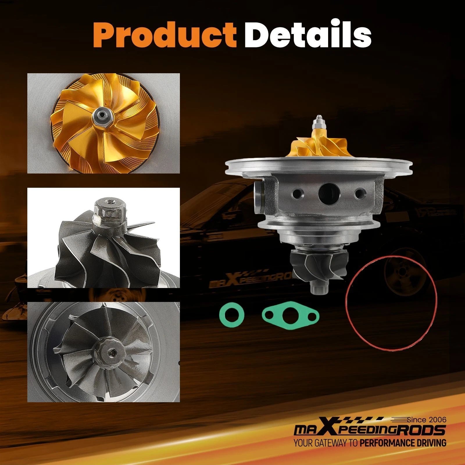 Turbocharger Cartridge Core for Hyundai Tucson (2016-2018)
