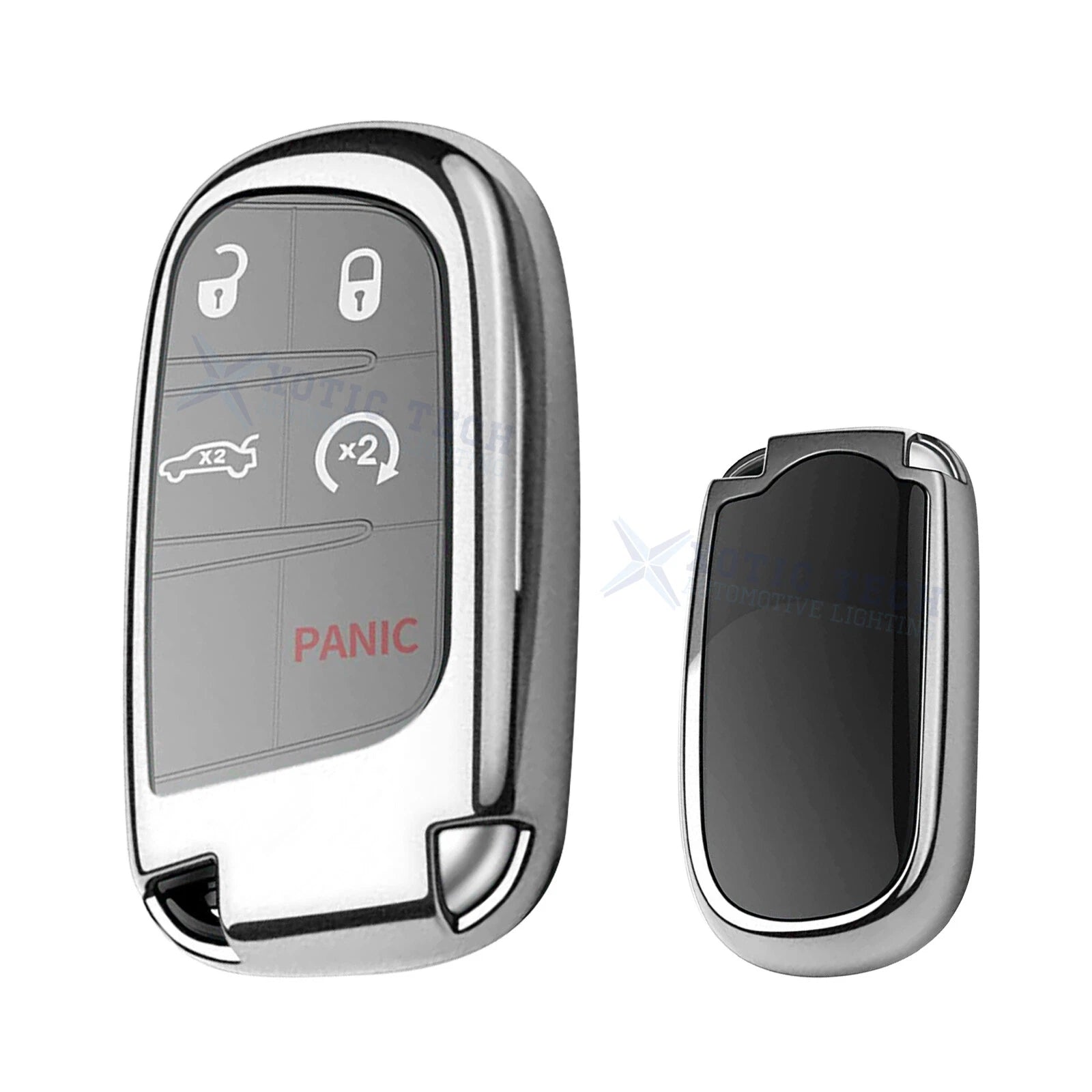 Remote Key Cover Shell Case for Jeep Grand Cherokee (2014-2021)