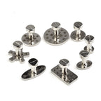 Set of 4 Car Body Dent Repair Aluminum Puller Tabs Cold Glue Kit