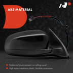 Heated Manual Fold Passenger Power Mirror for Jeep Cherokee (2014-2018)