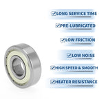 Deep Groove Ball Bearing P5 for Scooter Skateboard Wheel (22x56x16mm)