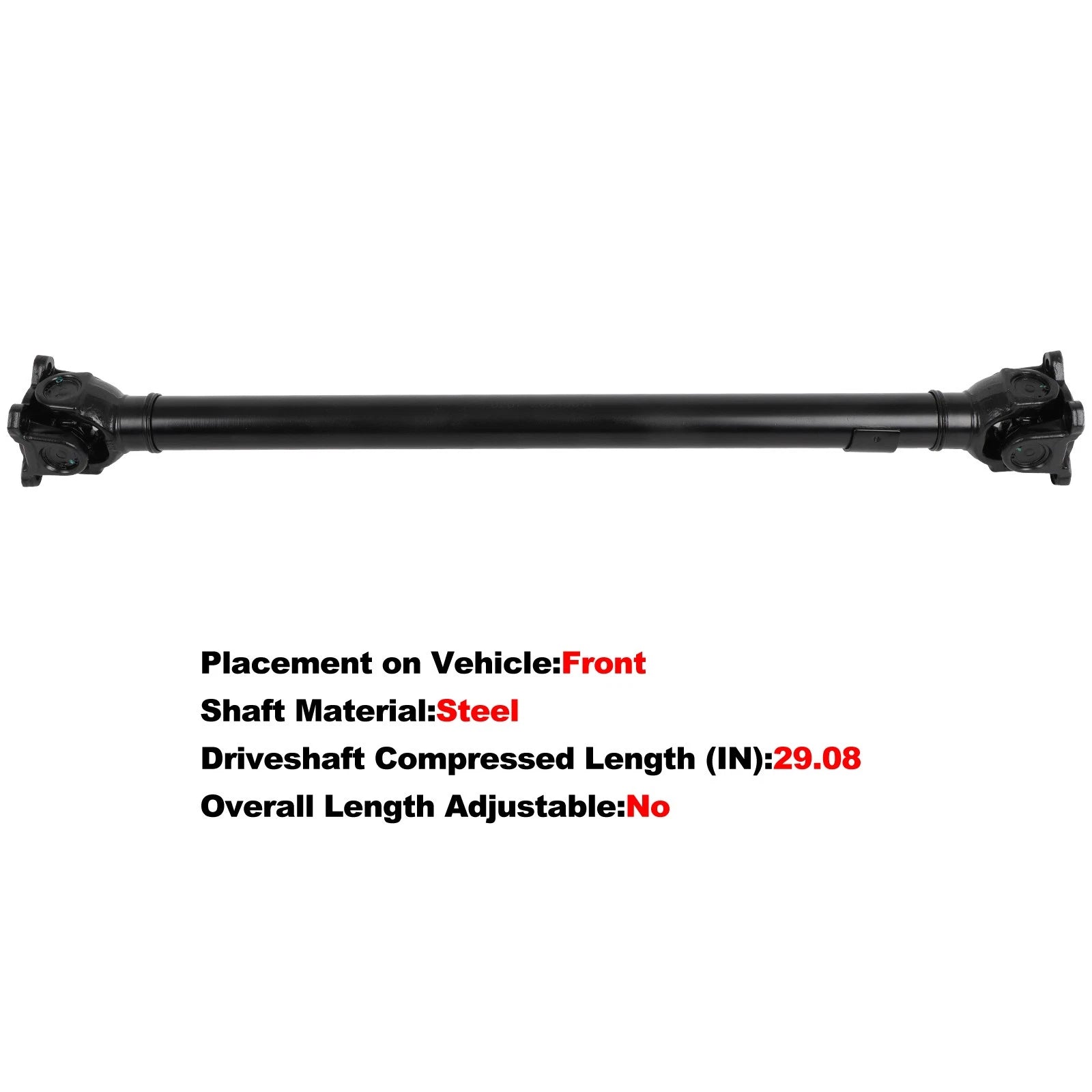 Drive Shaft Steel for BMW 325xi E90 (2006) 26209488491 26207629987