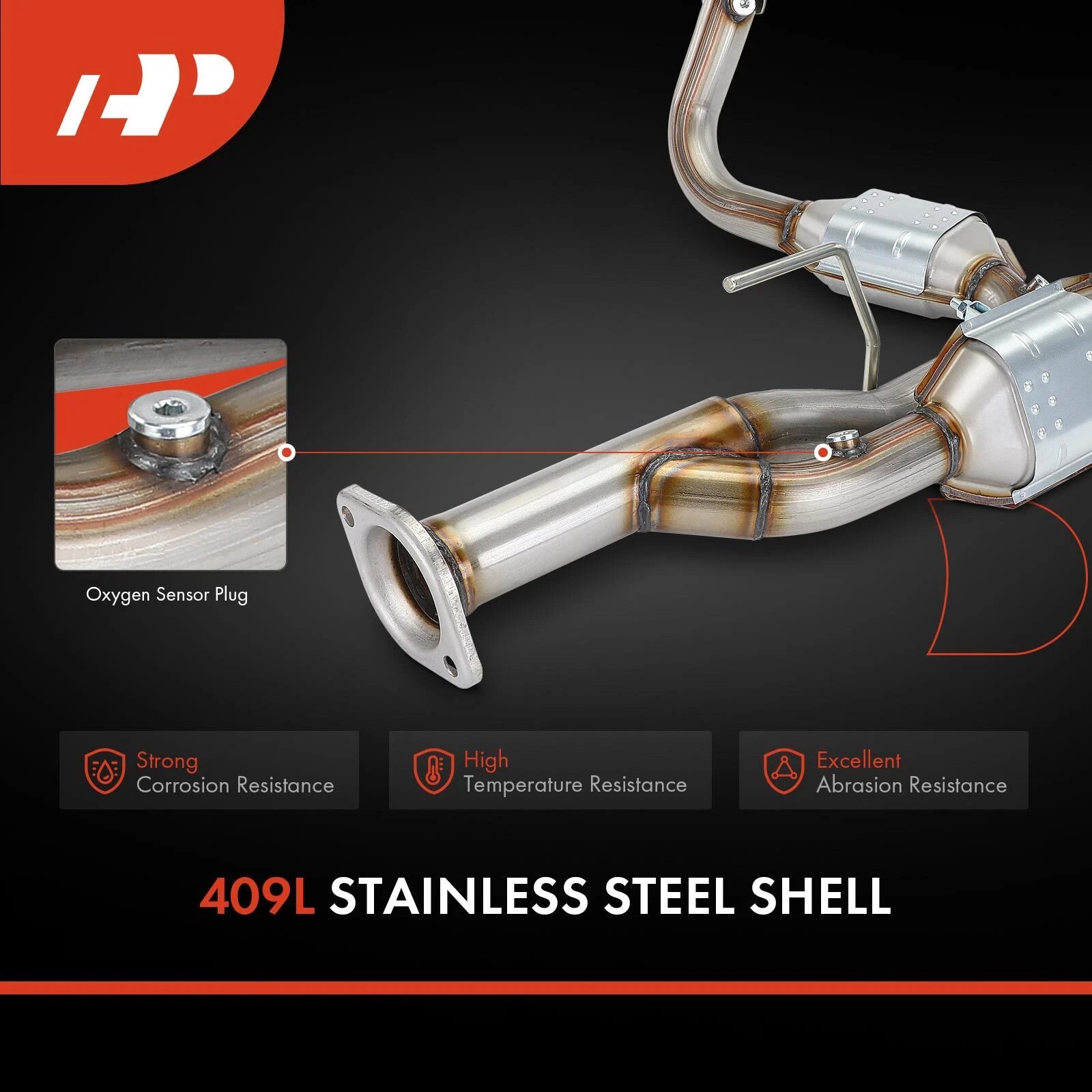 Catalytic Converter for Jeep Grand Cherokee WK (2005–2009)