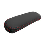 Console Armrest Cover for Audi TT (2008–2015) Red Stitch PVC Leather