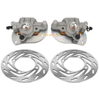 Front Brake Calipers & Disc Rotors for Yamaha Kodiak 700 YFM700 (2016–2020)