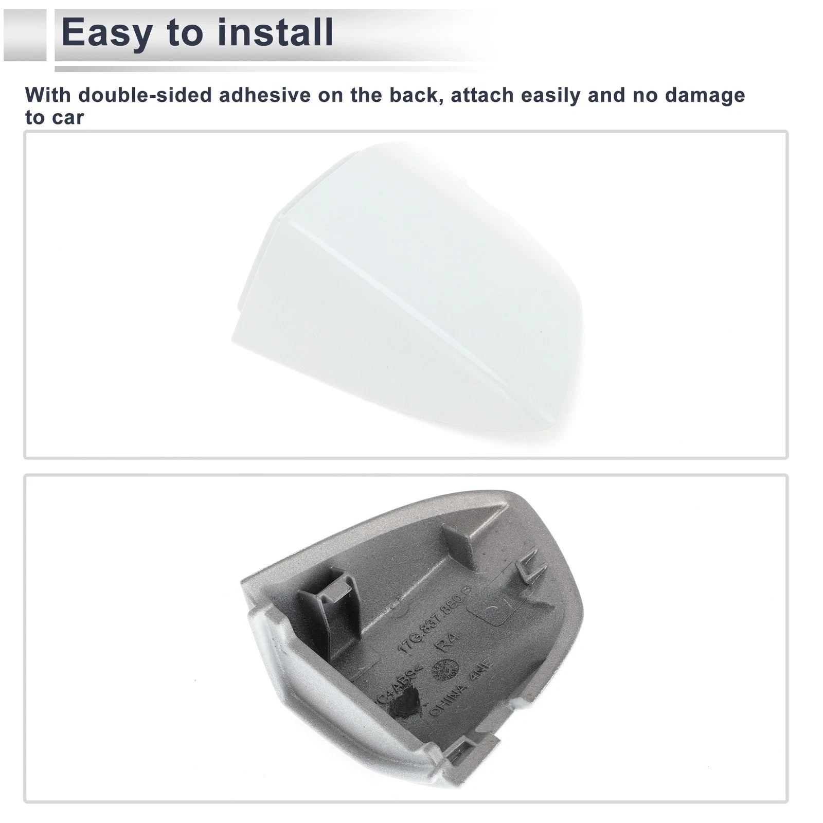 Front Right Door Handle Lock Cylinder Cover for Volkswagen Sagitta (2019–2021)