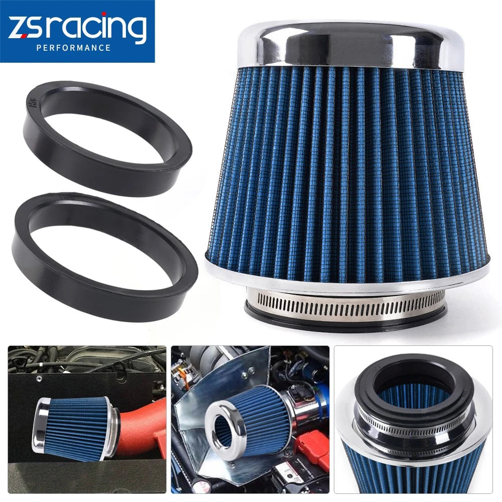 3" Cold Air Intake Cone Filter for Universal Fit