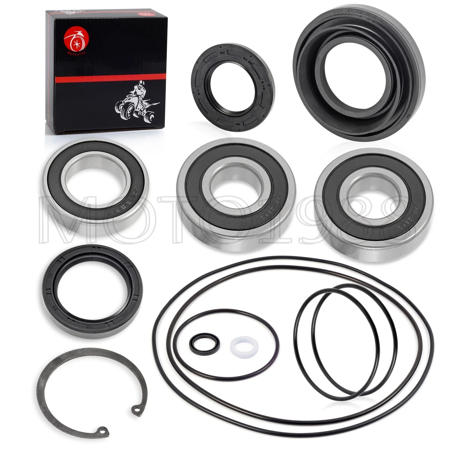 Rear Axle Nuts & Brake Drum Seal Bearing for Honda Rancher Foreman 400-500