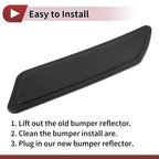 1 x Passenger Side Bumper Reflector for BMW 320i (2013-2015)