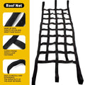 Cargo Net for Jeep Wrangler YJ TJ JK JL JT (1987–2023)