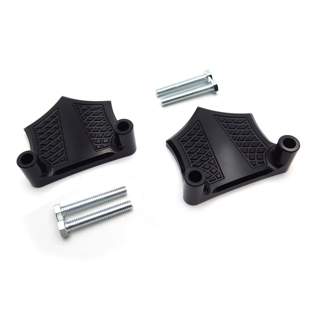 E-O Black Contrast Fender Spacer for Harley Baggers (2023–2026) 1-1/4" 41mm