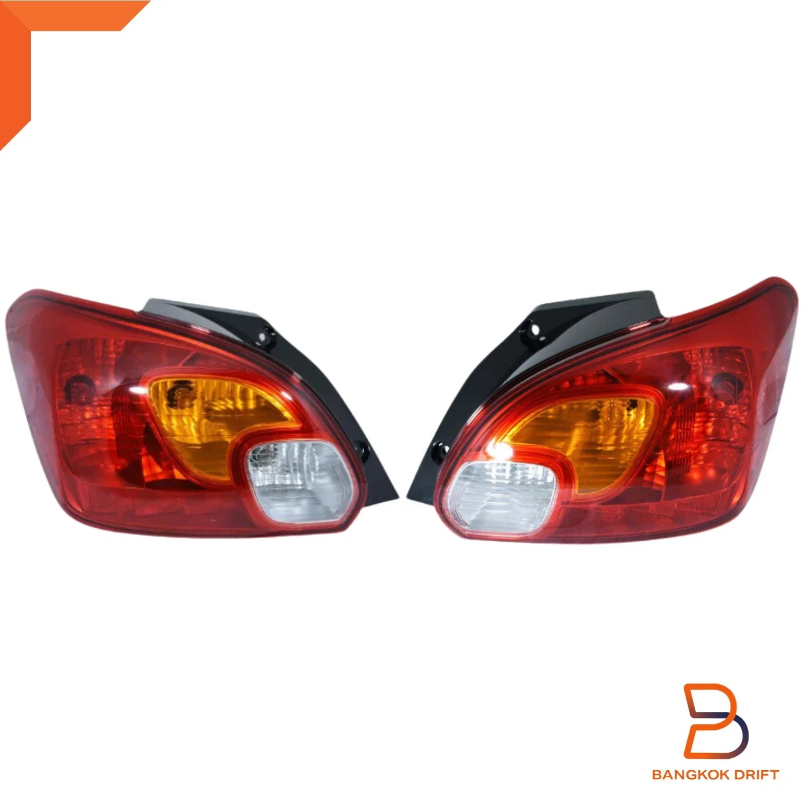 LH & RH Tail Lamps for Mitsubishi Mirage Hatchback (2012-2017)