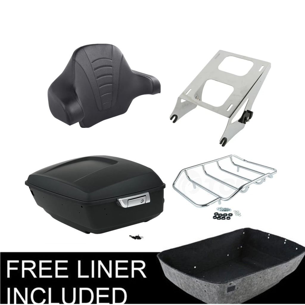 Trunk Mount Rack Pad for Harley Touring Street Road Glide (2014–2023)