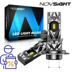 H7 LED Headlight Bulbs Kit for 6500K 16000LM
