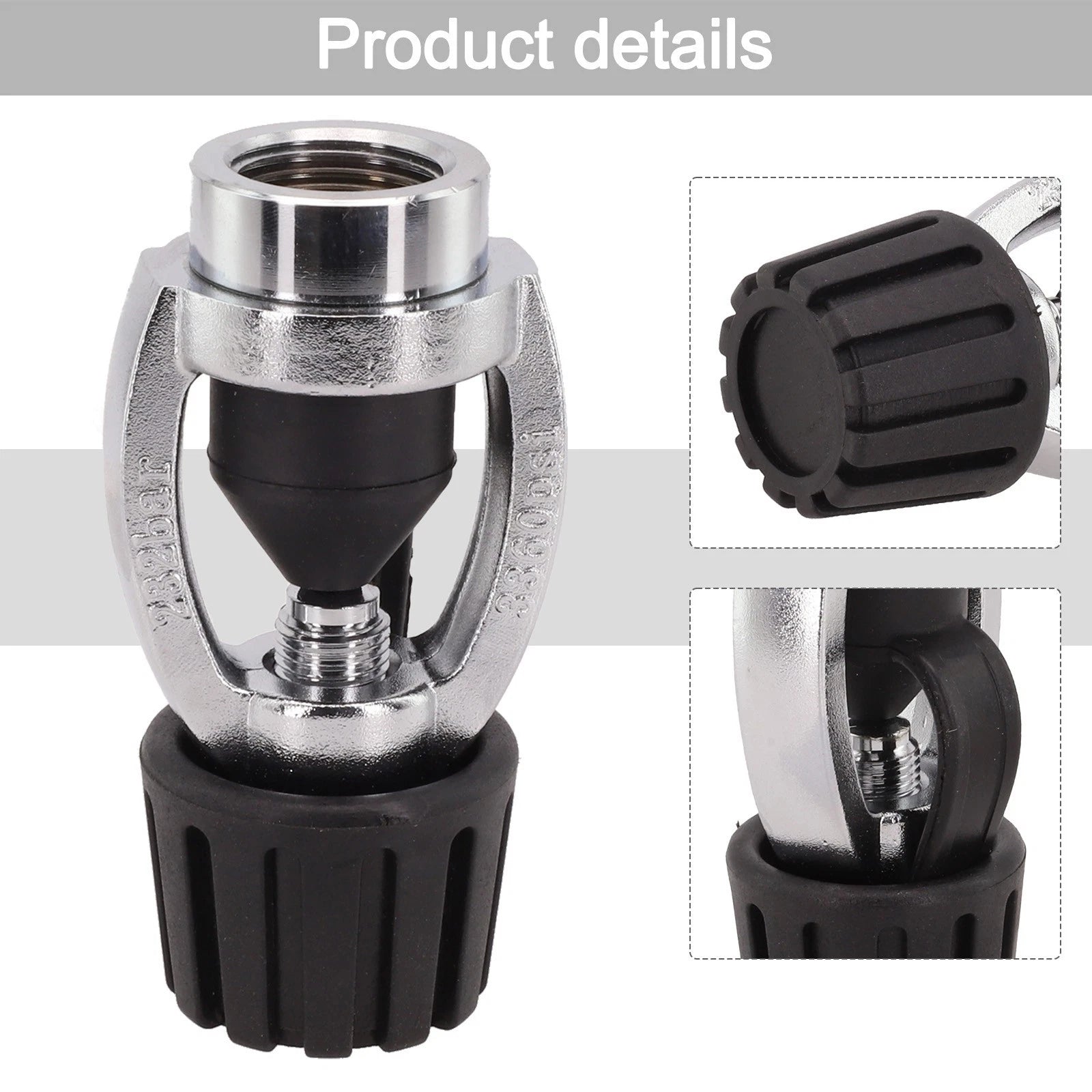 Scuba Adapter 1 Stage 278g for Diving Snorkeling Equipment (93.548.5mm)