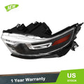 Headlight Replacement Halogen for Ford Taurus (2014–2016) LH Clear Lens
