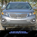 Stainless Chrome Mesh Grille Insert for Kia Sorento (2011–2013)