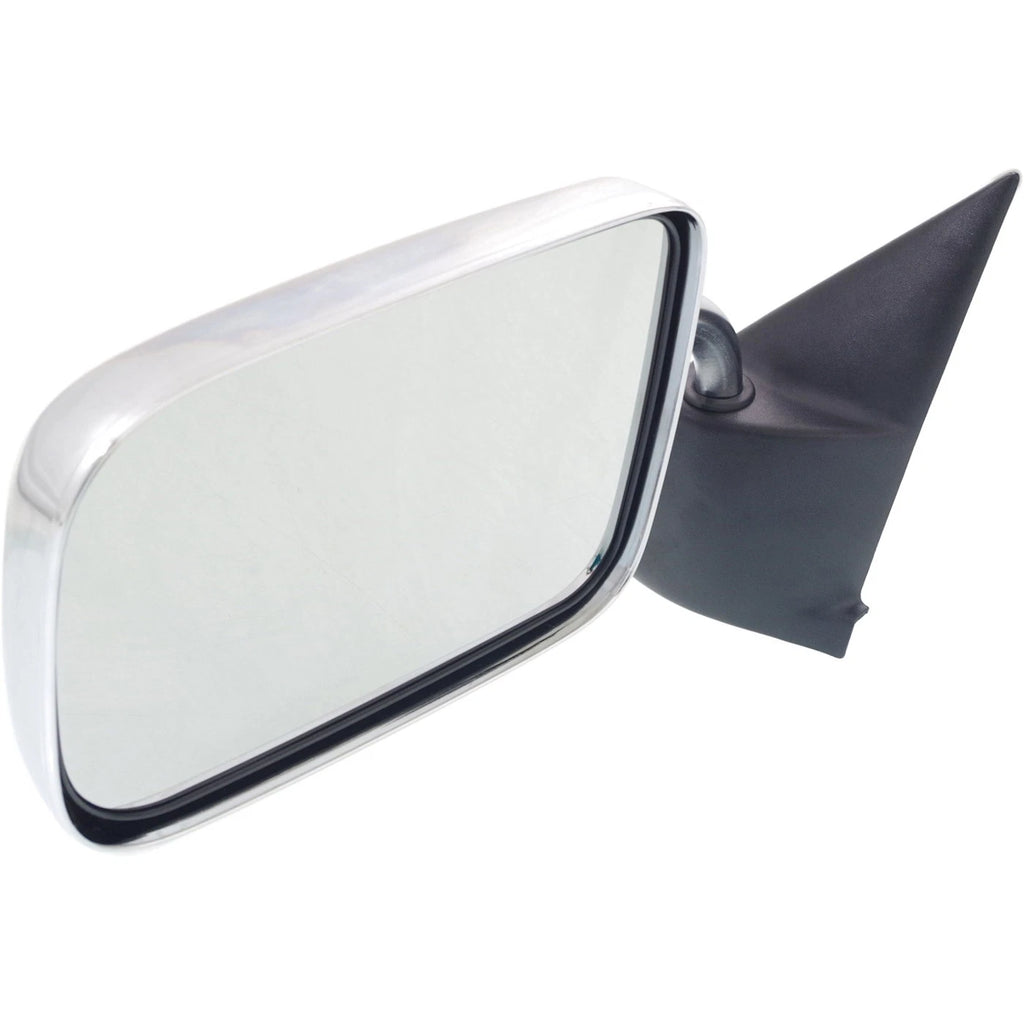 Manual Mirror for Dodge Ram 1500 (1994–2001) Driver Side Folding Chrome