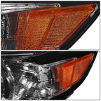 Smoked Amber Side Projector Headlight Lamp for Toyota Sienna (2011–2020)