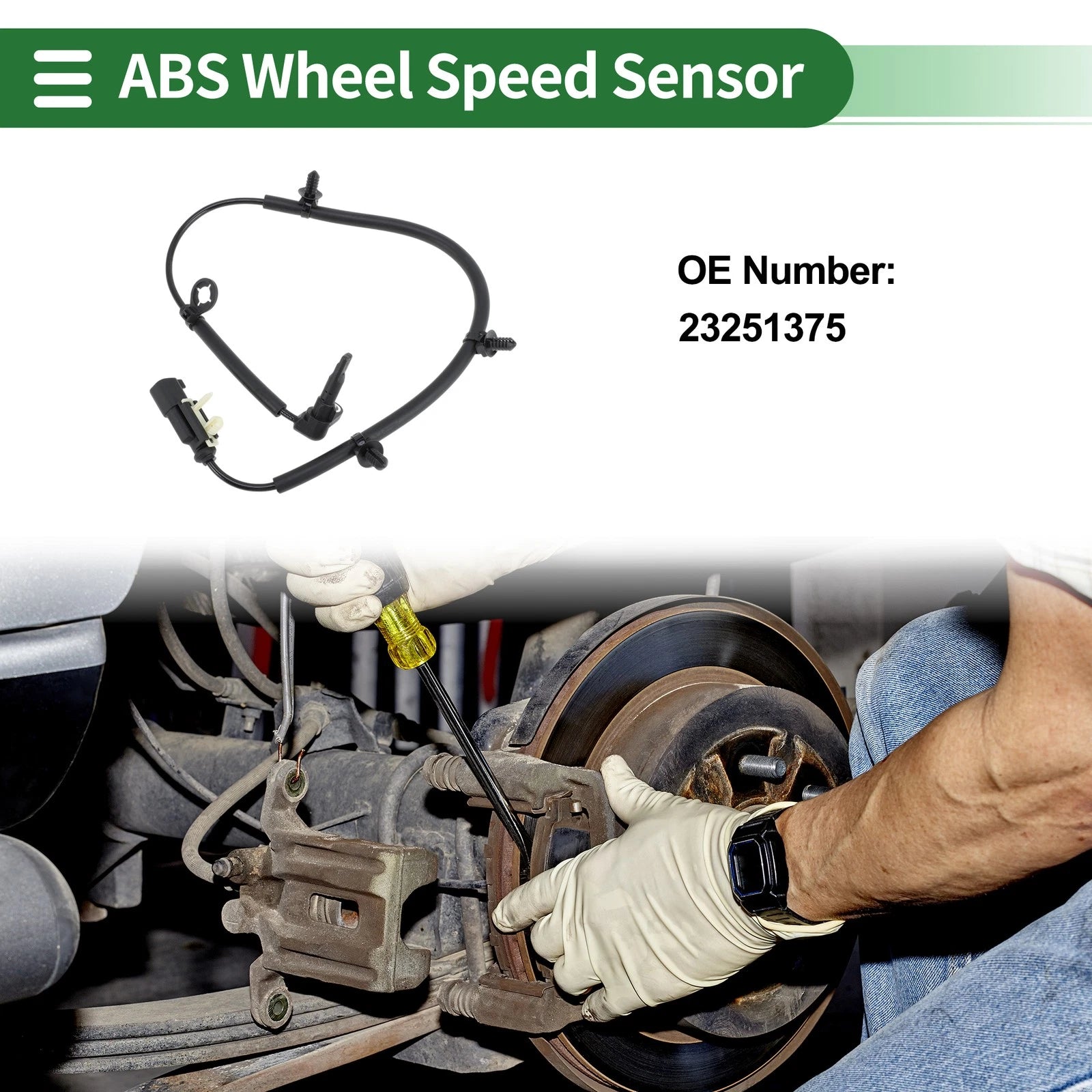 ABS Wheel Speed Sensor No. 23251375 for Buick Envision (2016–2017)