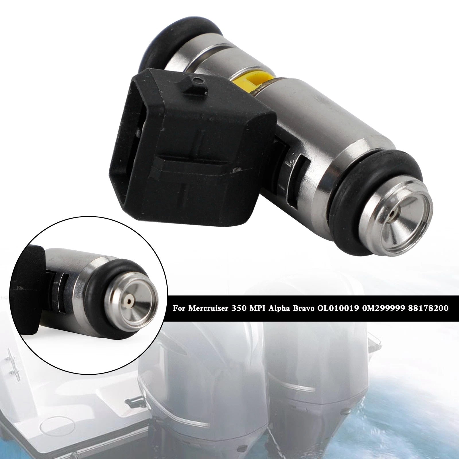 Fuel Injectors for Mercruiser 350 MPI Alpha Bravo (OL010019, 0M299999, 88178200)