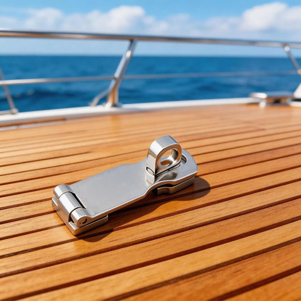 316 Stainless Steel Marine Grade Door Hasp for RV and Marine