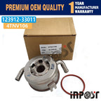 Oil Cooler 123912-33011 for Yanmar 4TNV106 4TNE106 Komatsu PC110R-1