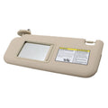 Left Driver Sun Visor with Light Beige for Toyota RAV4 (2006–2013) 74320-42501-A1