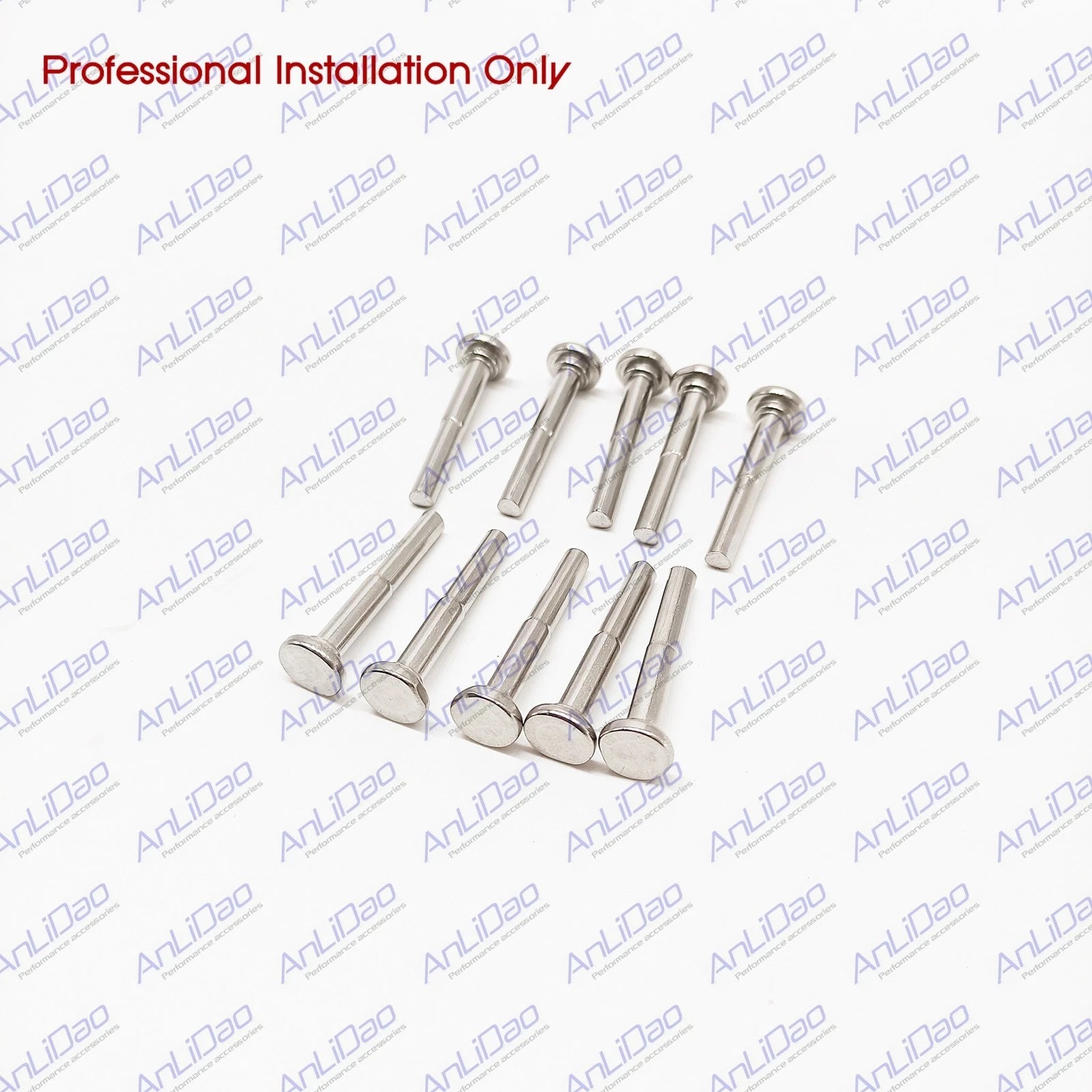 10Pcs Tri Lobe Lock Tilt Ram Cylinder for Mercury Verado (17-821539, 13794, 19603)