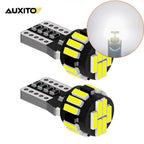 2X T10 LED License Plate Light Bulb for AUXITO (6500K, 168, 2825, 194)